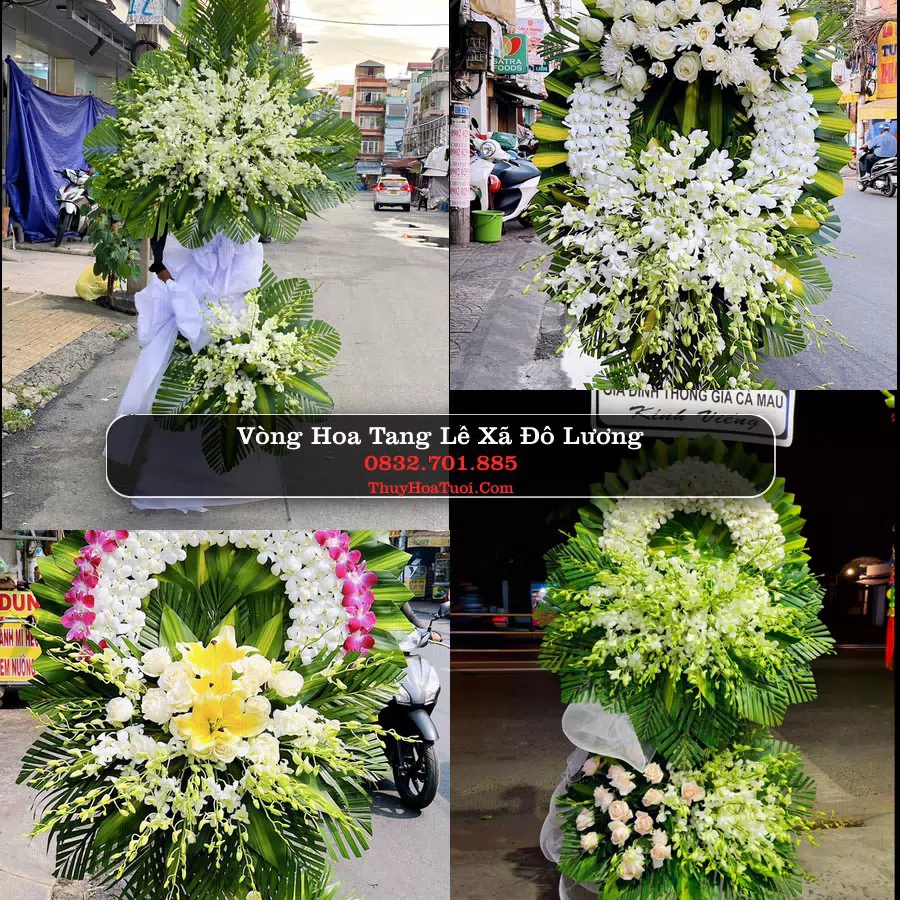 Đặt Hoa Chia Buồn tại Xã Đô Lương, Nghệ An