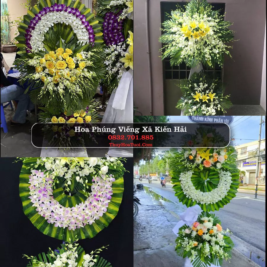 Đặt Hoa Tang Lễ tại Xã Kiến Hải, Hải Phòng