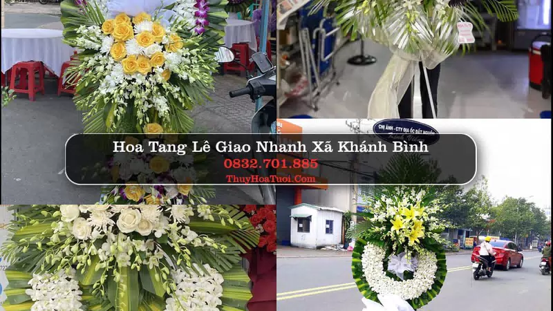 Đặt Hoa Chia Buồn tại Xã Khánh Bình, An Giang
