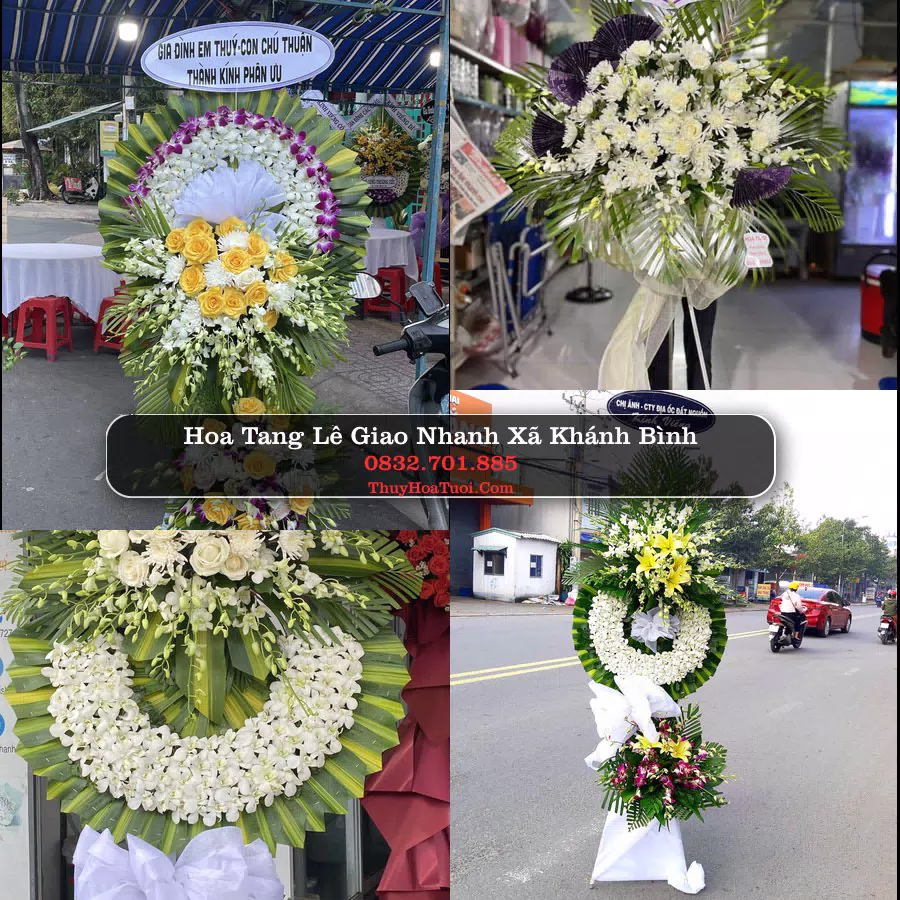Đặt Hoa Chia Buồn tại Xã Khánh Bình, An Giang