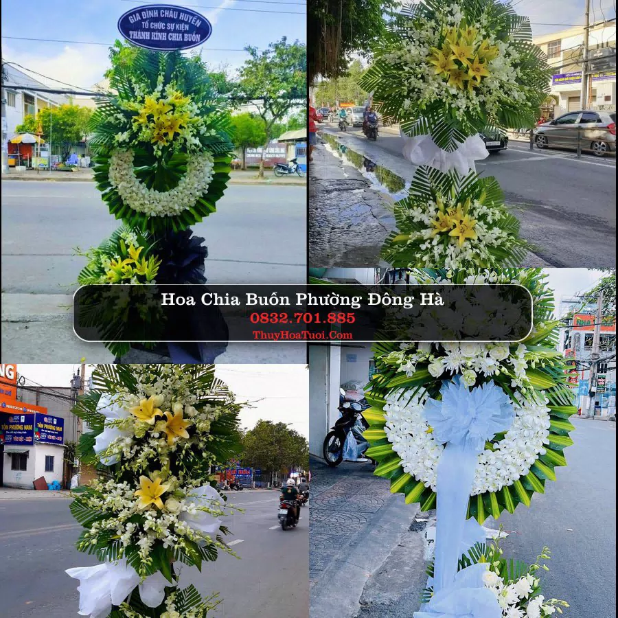 Vòng hoa chia buồn Phường Đông Hà - ThuyHoaTuoi.Com