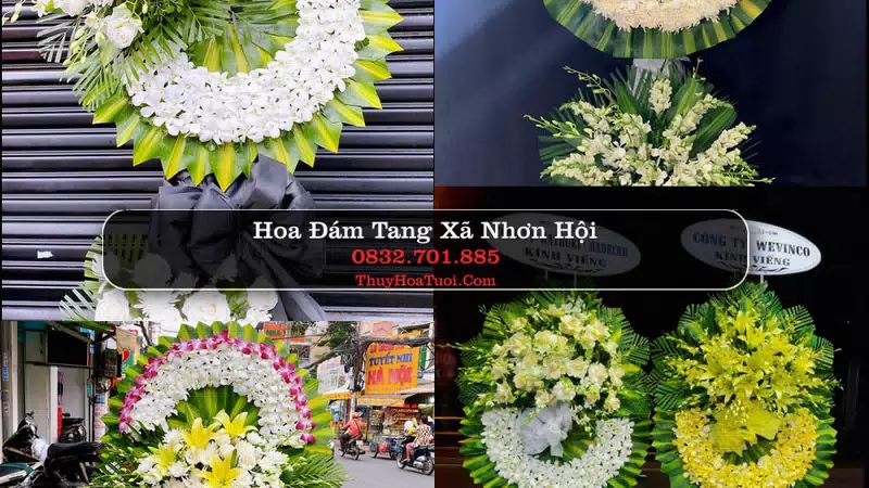 Đặt Vòng Hoa Chia Buồn tại Xã Nhơn Hội, An Giang