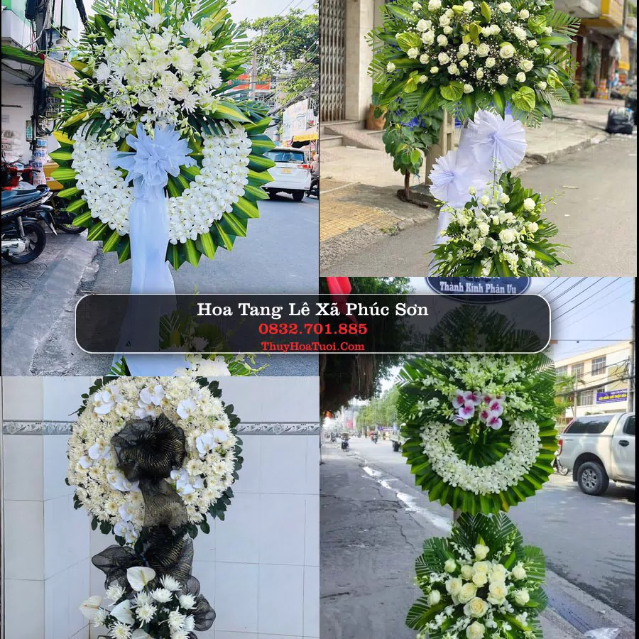 Đặt Vòng Hoa Tang Lễ tại Xã Phúc Sơn, Hà Nội