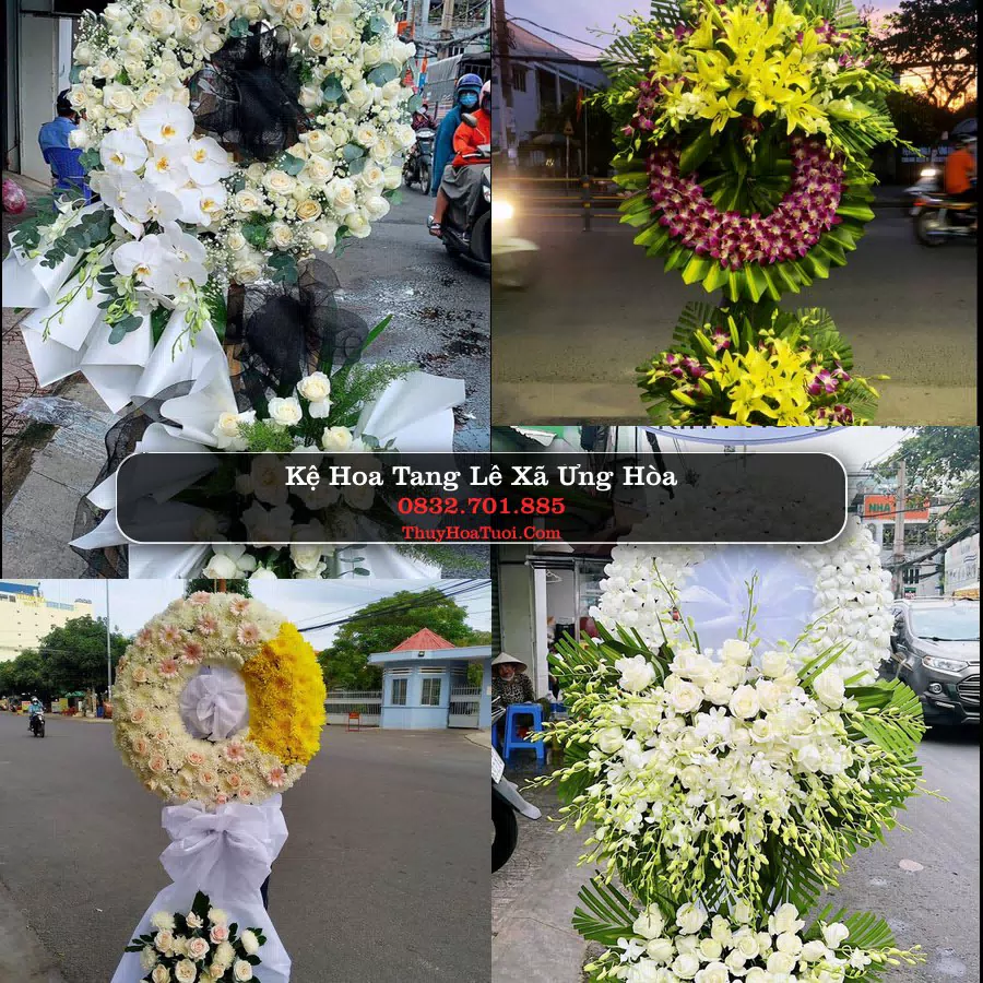 Kệ hoa tang lễ giao tại Xã Ứng Hòa, Hà Nội