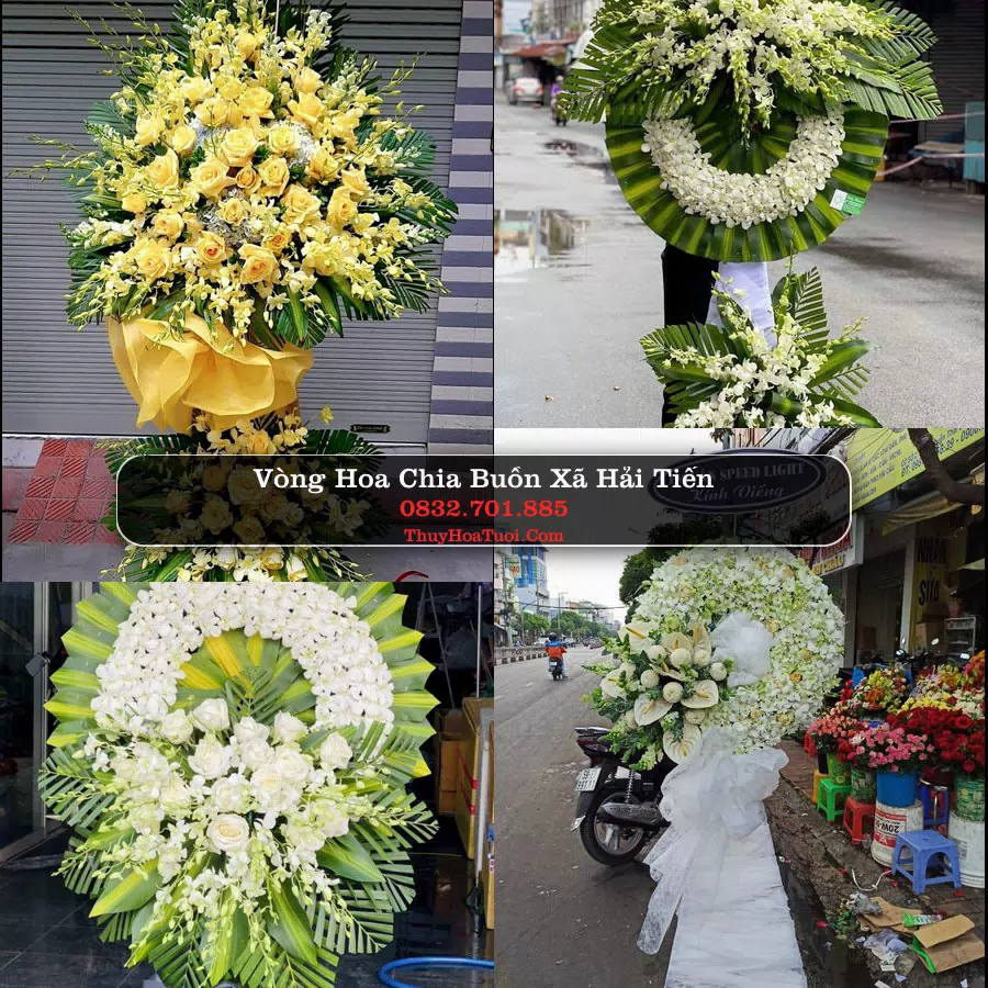 Kệ hoa tang lễ giao tại Xã Hải Tiến, Ninh Bình