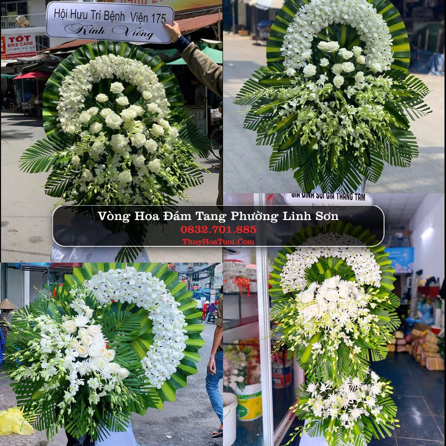 Kệ hoa tang lễ giao tại Phường Linh Sơn, Thái Nguyên