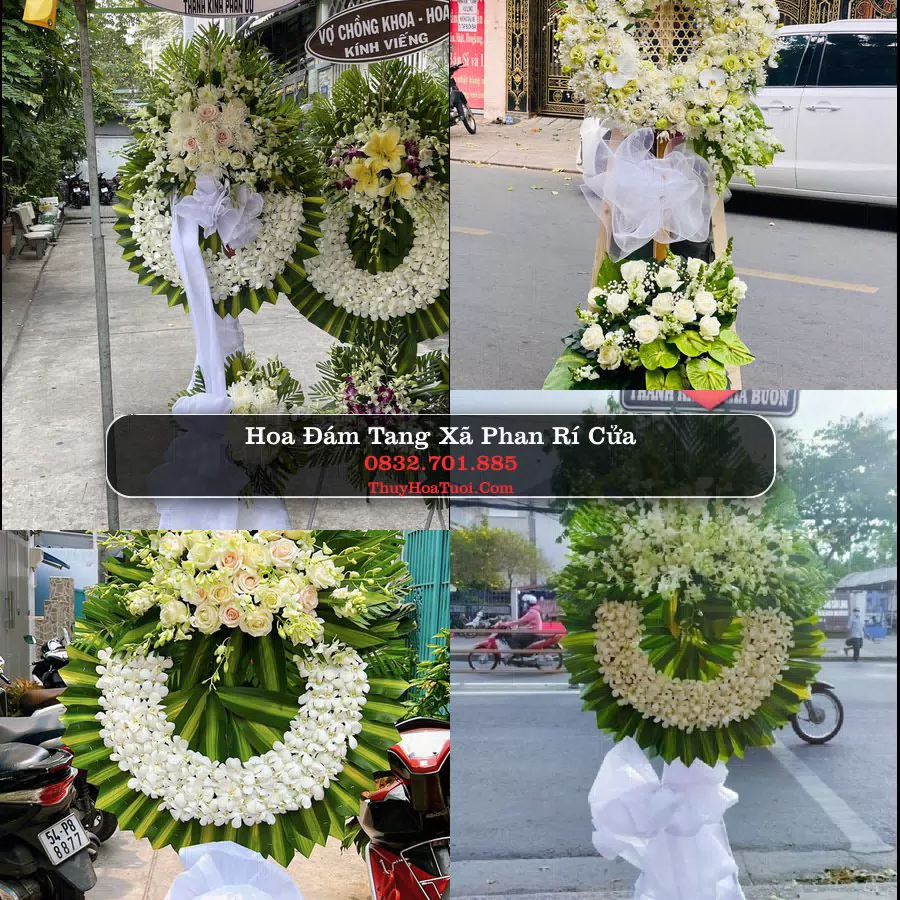 Kệ hoa tang lễ giao tại Xã Phan Rí Cửa, Lâm Đồng