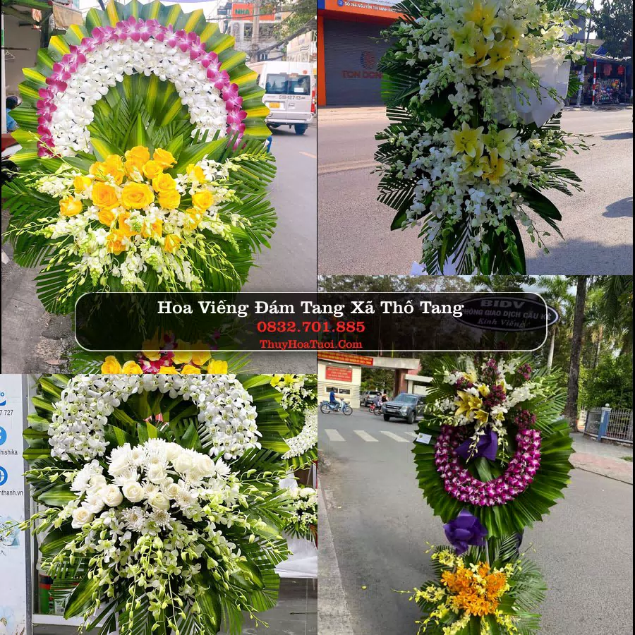 Đặt Hoa Chia Buồn tại Xã Thổ Tang, Phú Thọ