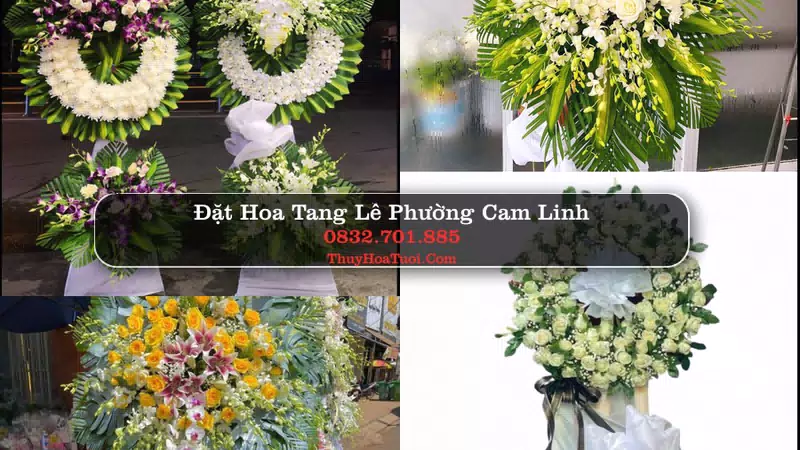 Đặt Hoa Tang Lễ tại Phường Cam Linh, Khánh Hòa