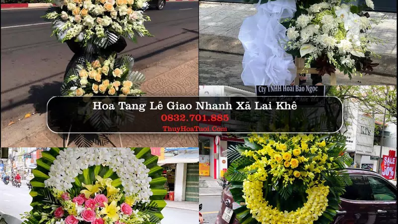 Đặt Hoa Chia Buồn tại Xã Lai Khê, Hải Phòng