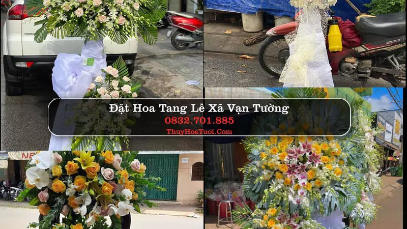Đặt Hoa Chia Buồn tại Xã Vạn Tường, Quảng Ngãi