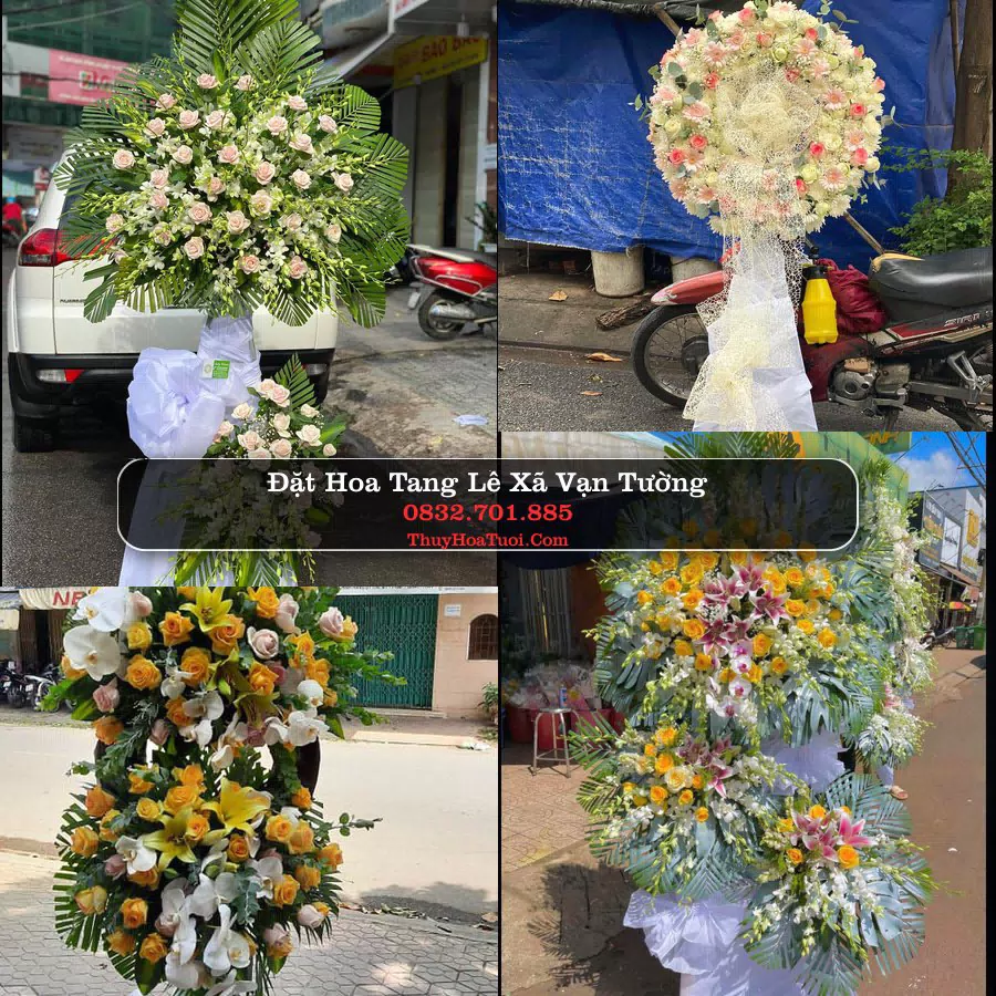Đặt Hoa Chia Buồn tại Xã Vạn Tường, Quảng Ngãi