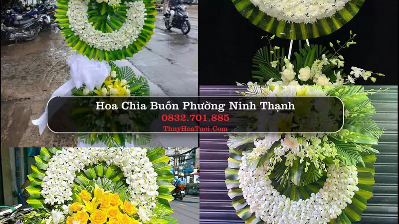 Đặt Vòng Hoa Chia Buồn tại Phường Ninh Thạnh, Tây Ninh