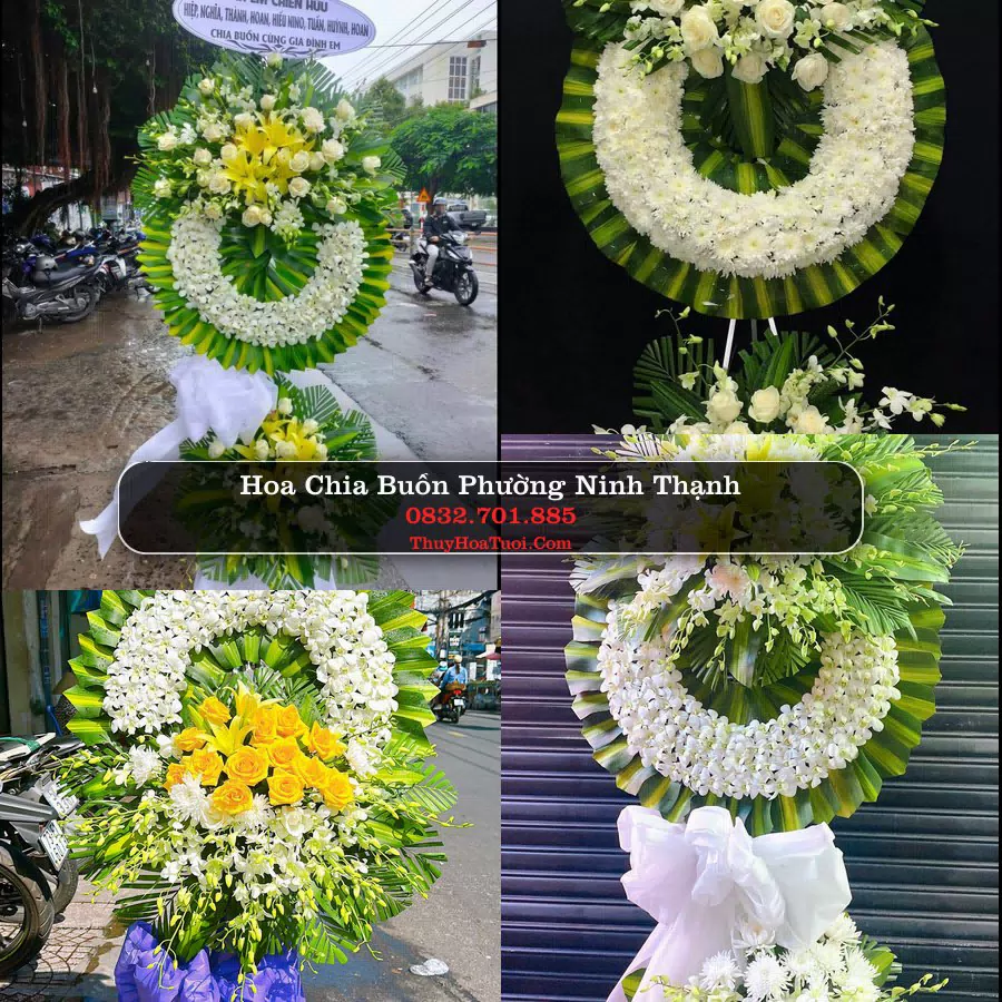 Đặt Vòng Hoa Chia Buồn tại Phường Ninh Thạnh, Tây Ninh