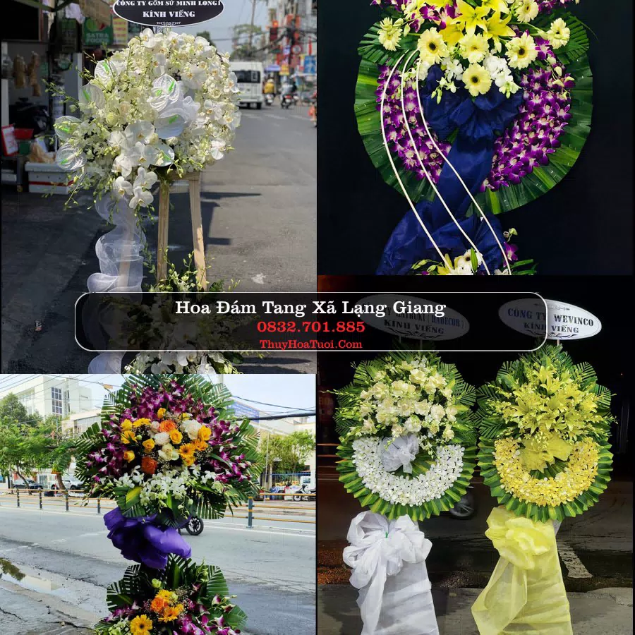 Kệ hoa tang lễ giao tại Xã Lạng Giang, Bắc Ninh