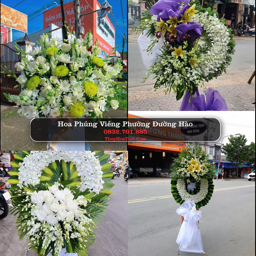 Đặt Hoa Tang Lễ tại Phường Đường Hào, Hưng Yên