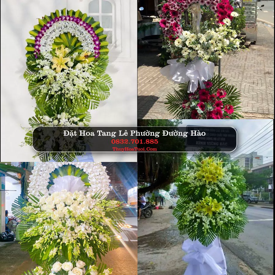 Vòng hoa chia buồn Phường Đường Hào - ThuyHoaTuoi.Com