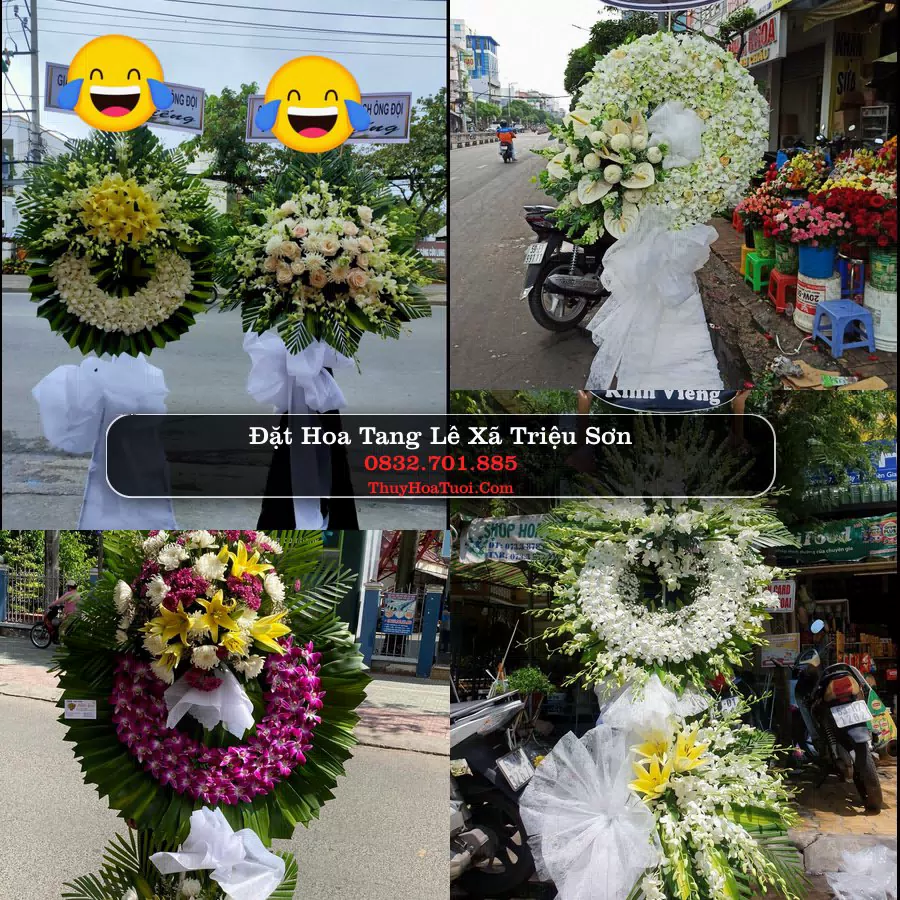 Kệ hoa tang lễ giao tại Xã Triệu Sơn, Thanh Hóa