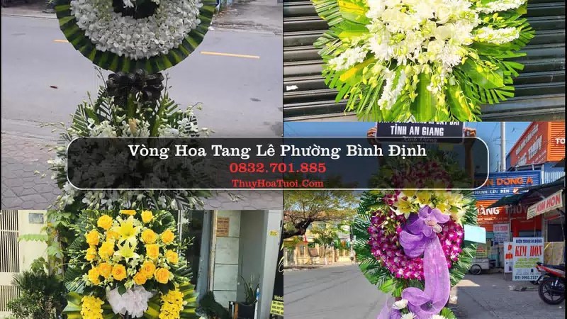 Đặt Hoa Chia Buồn tại Phường Bình Định, Gia Lai