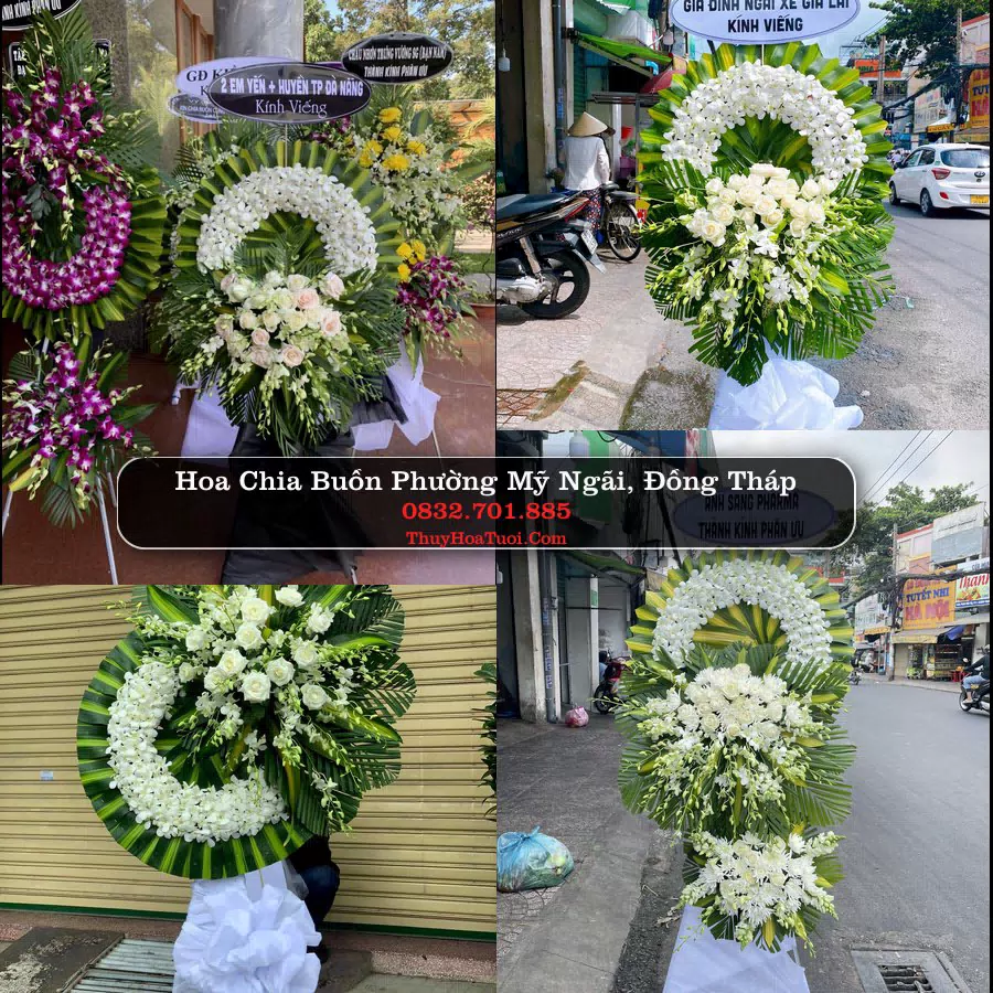 Đặt Vòng Hoa Chia Buồn tại Phường Mỹ Ngãi, Đồng Tháp