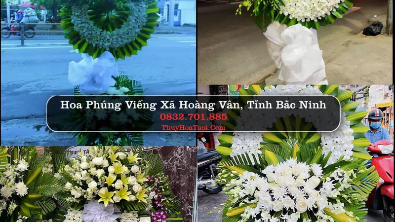 Đặt Vòng Hoa Tang Lễ tại Xã Hoàng Vân, Bắc Ninh