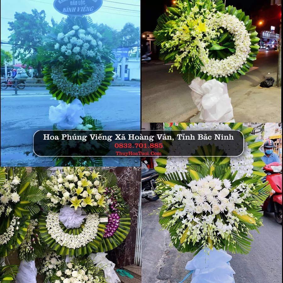 Đặt Vòng Hoa Tang Lễ tại Xã Hoàng Vân, Bắc Ninh
