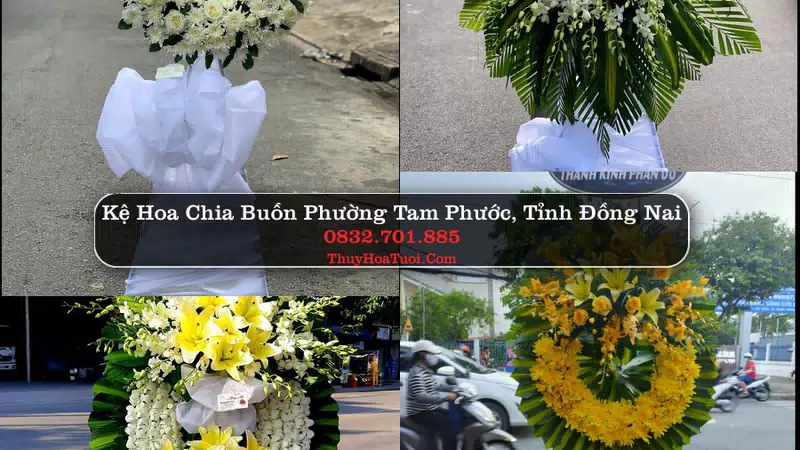 Đặt Hoa Chia Buồn tại Phường Tam Phước, Đồng Nai