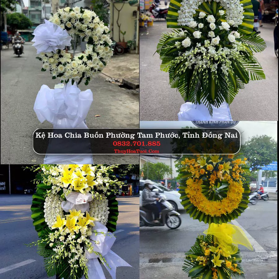 Đặt Hoa Chia Buồn tại Phường Tam Phước, Đồng Nai
