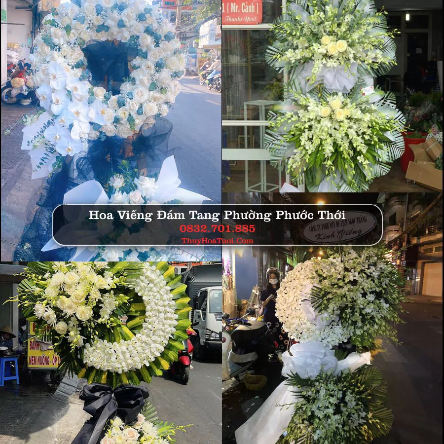 Đặt Vòng Hoa Chia Buồn tại Phường Phước Thới, Cần Thơ