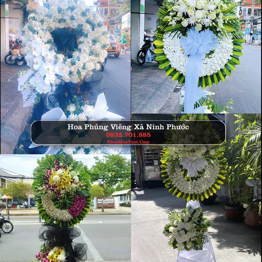 Kệ hoa tang lễ giao tại Xã Ninh Phước, Khánh Hòa