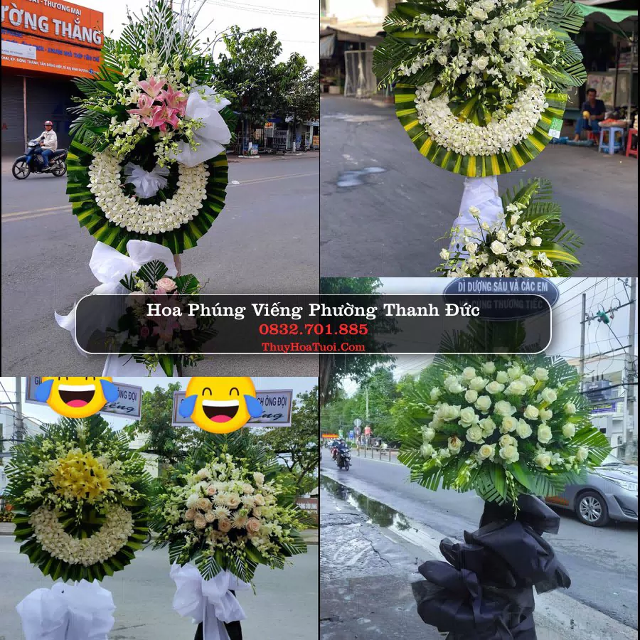 Kệ hoa tang lễ giao tại Phường Thanh Đức, Vĩnh Long