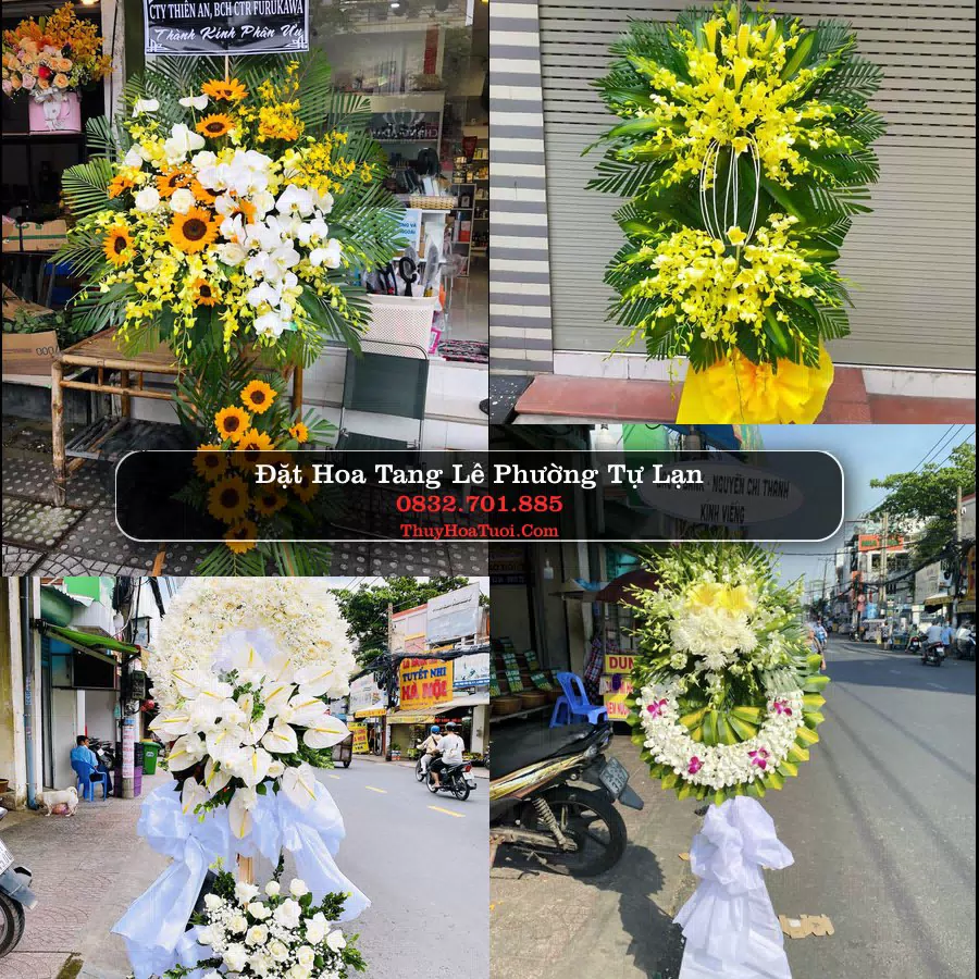 Đặt Vòng Hoa Chia Buồn tại Phường Tự Lạn, Bắc Ninh