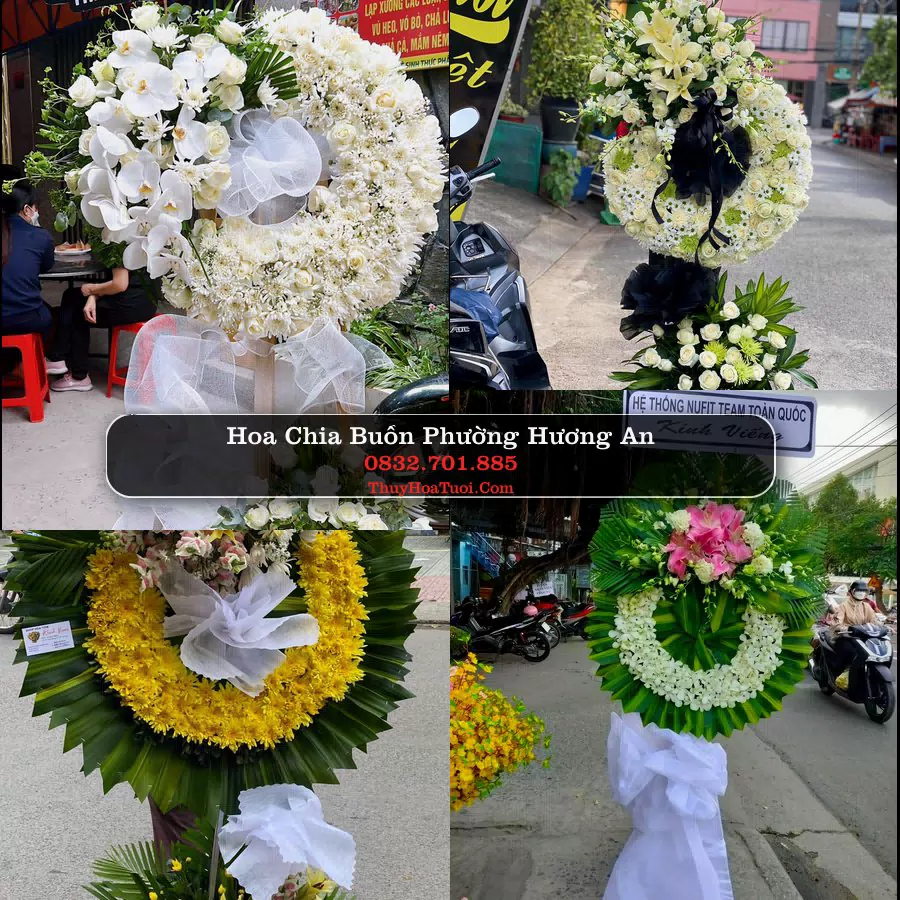 Đặt Vòng Hoa Tang Lễ tại Phường Hương An, Huế
