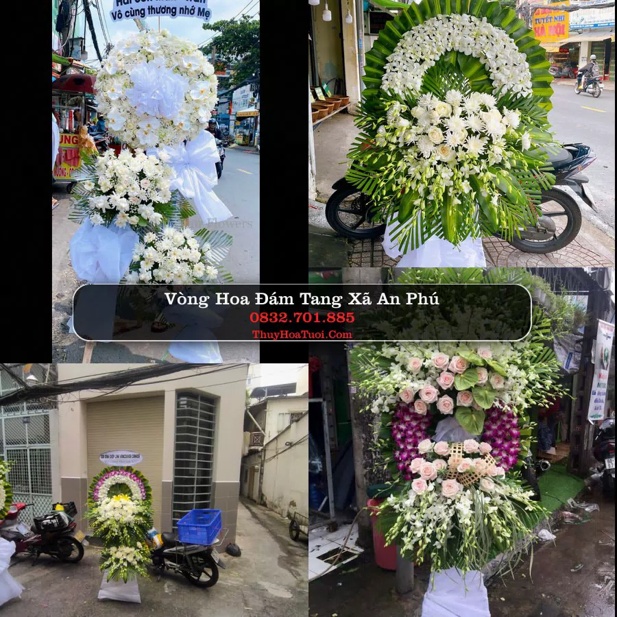 Kệ hoa tang lễ giao tại Xã An Phú, An Giang