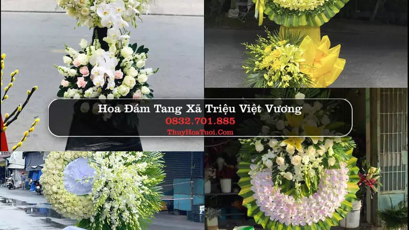 Đặt Hoa Chia Buồn tại Xã Triệu Việt Vương, Hưng Yên