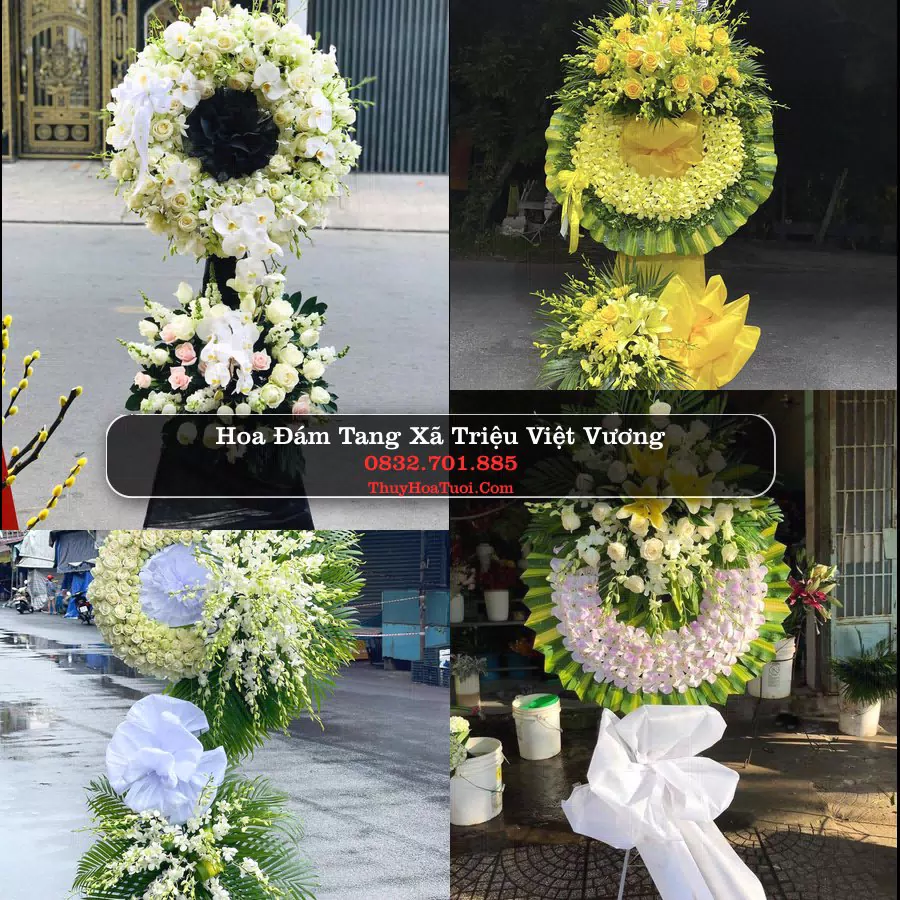 Đặt Hoa Chia Buồn tại Xã Triệu Việt Vương, Hưng Yên