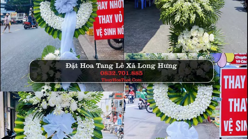 Hoa Tang Lễ Xã Long Hưng Hưng Yên