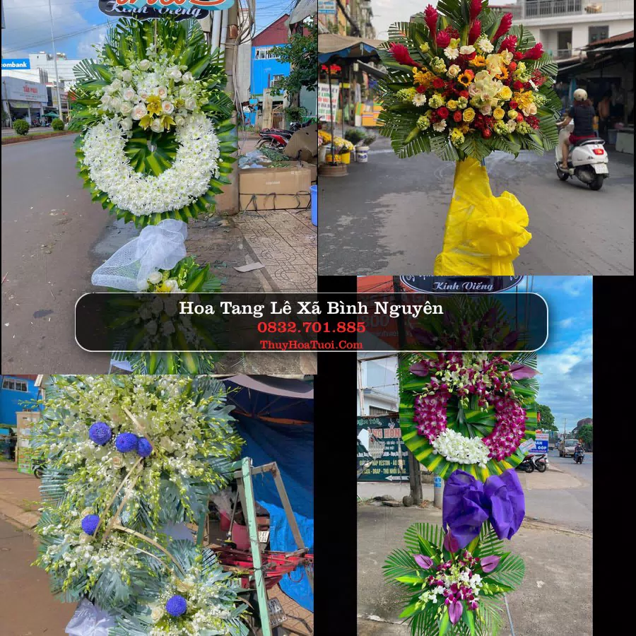 Đặt Hoa Chia Buồn tại Xã Bình Nguyên, Phú Thọ