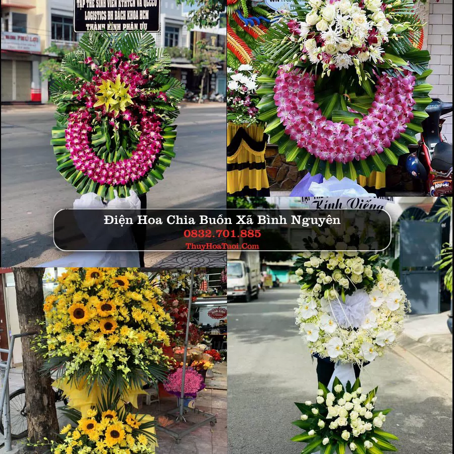 Kệ hoa tang lễ giao tại Xã Bình Nguyên, Phú Thọ