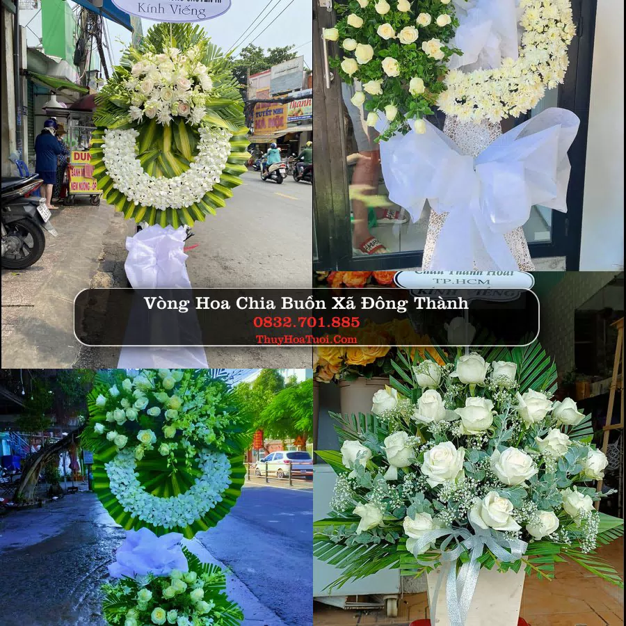 Đặt Vòng Hoa Tang Lễ tại Xã Đông Thành, Nghệ An