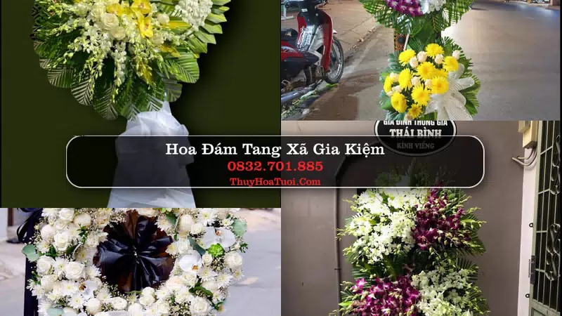 Đặt Hoa Chia Buồn tại Xã Gia Kiệm, Đồng Nai