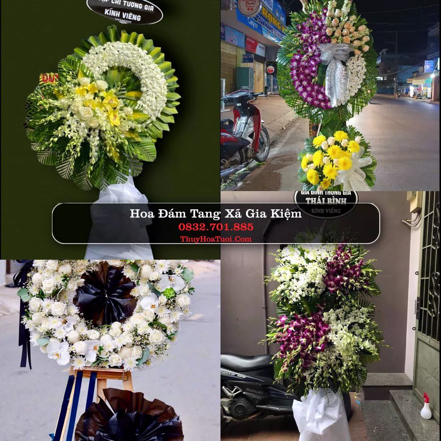 Đặt Hoa Chia Buồn tại Xã Gia Kiệm, Đồng Nai