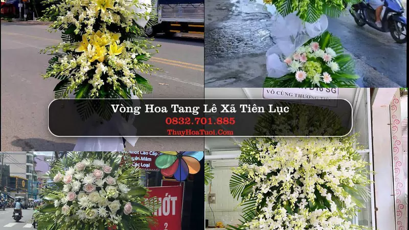 Đặt Vòng Hoa Tang Lễ tại Xã Tiên Lục, Bắc Ninh