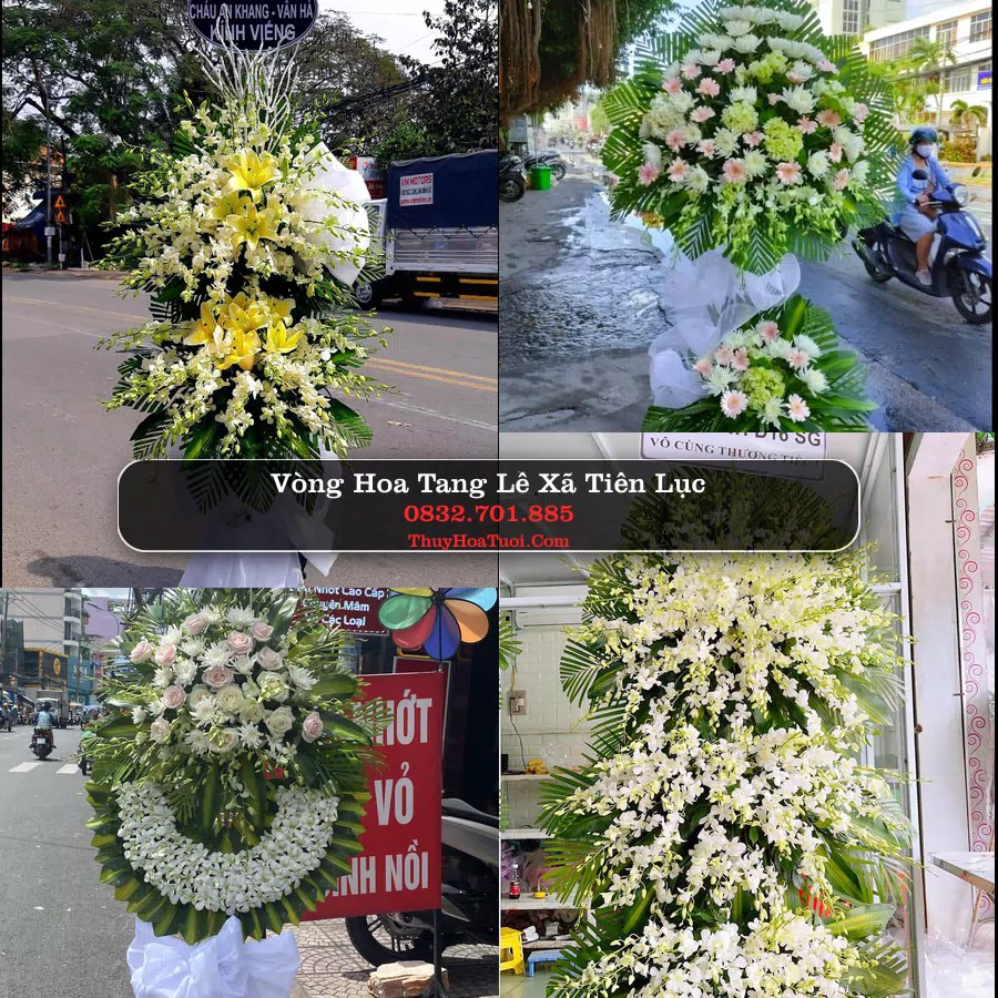 Đặt Vòng Hoa Tang Lễ tại Xã Tiên Lục, Bắc Ninh