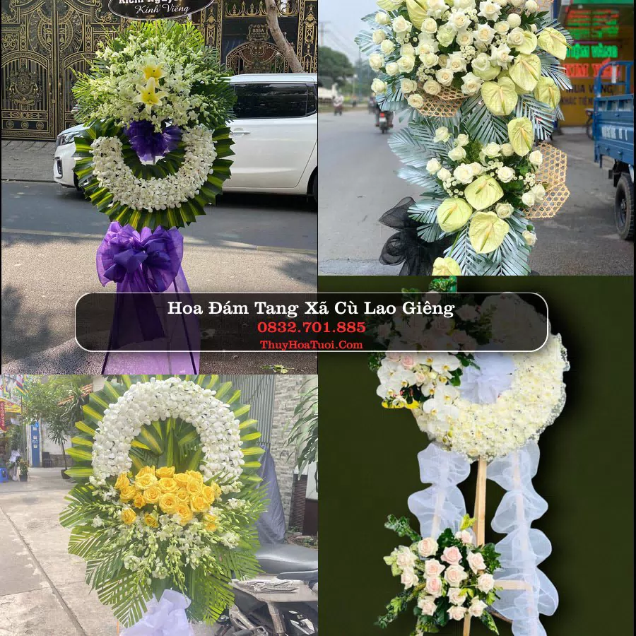 Đặt Hoa Chia Buồn tại Xã Cù Lao Giêng, An Giang