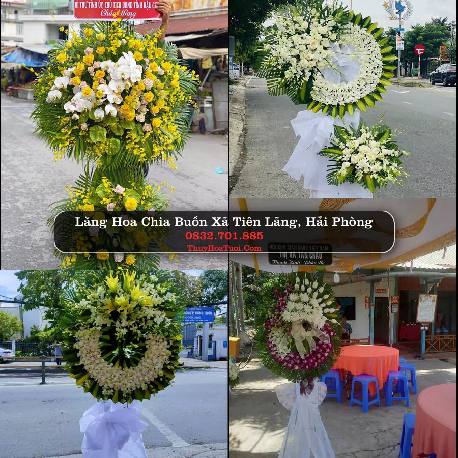 Đặt Vòng Hoa Chia Buồn tại Xã Tiên Lãng, Hải Phòng