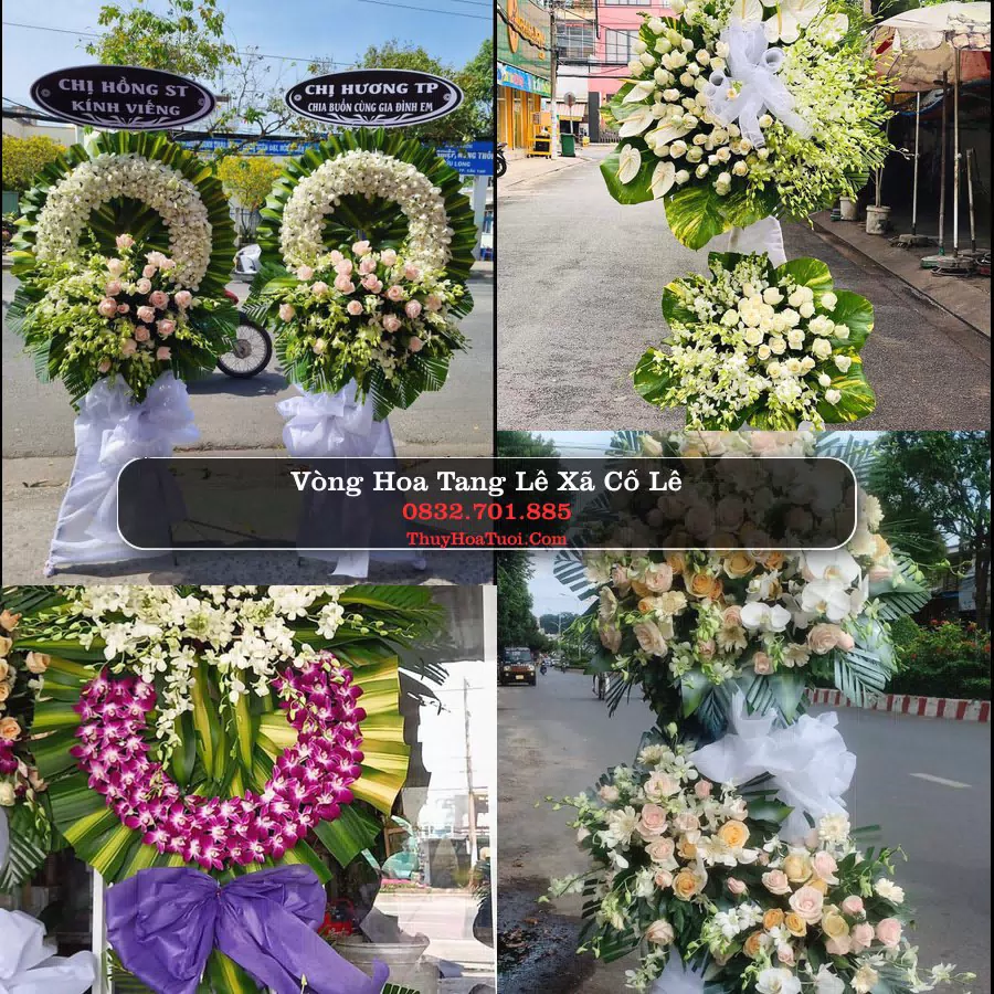Kệ hoa tang lễ giao tại Xã Cổ Lễ, Ninh Bình