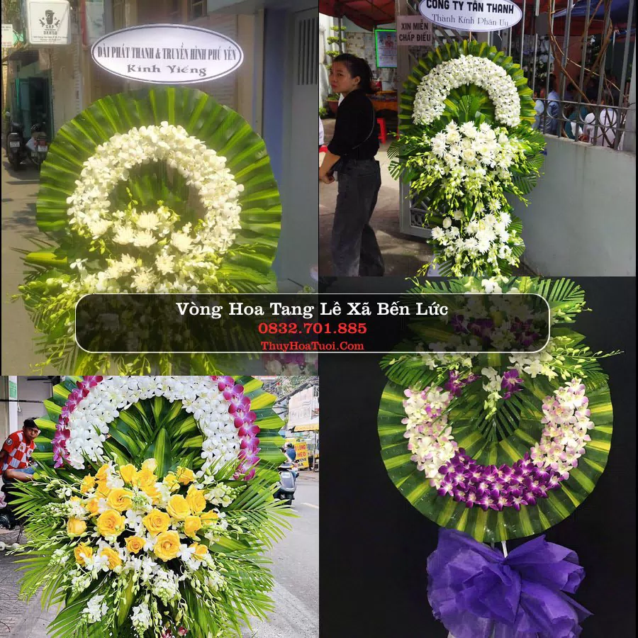 Kệ hoa tang lễ giao tại Xã Bến Lức, Tây Ninh