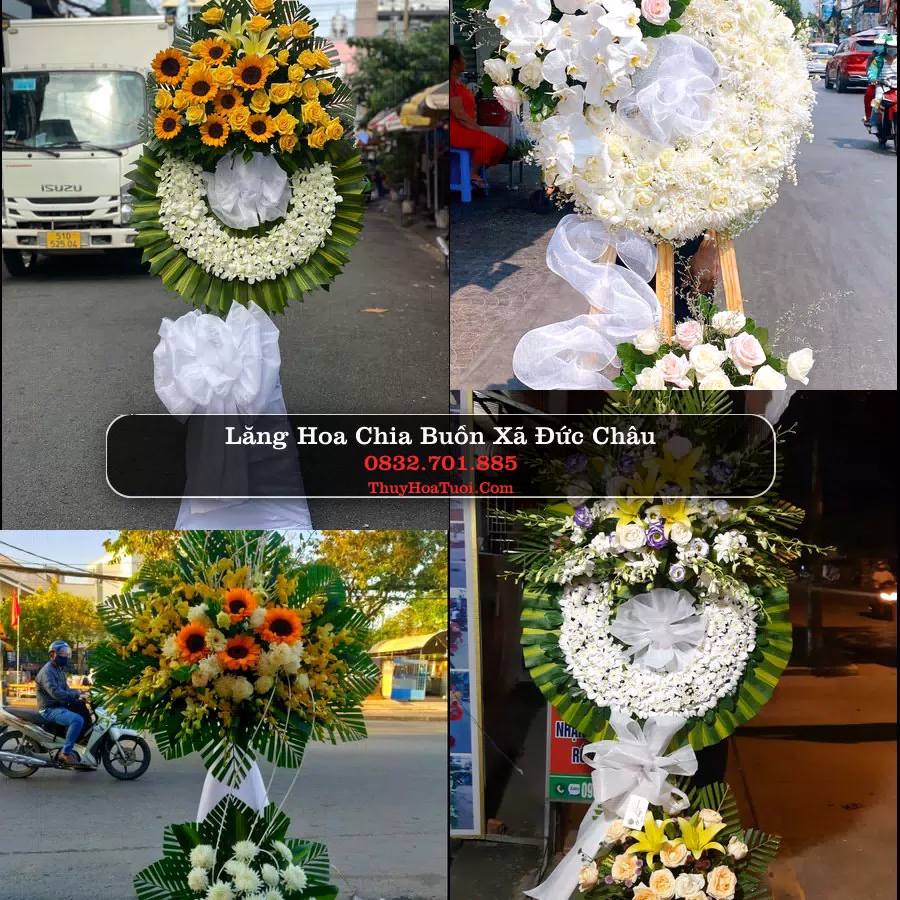 Đặt Hoa Tang Lễ tại Xã Đức Châu, Nghệ An