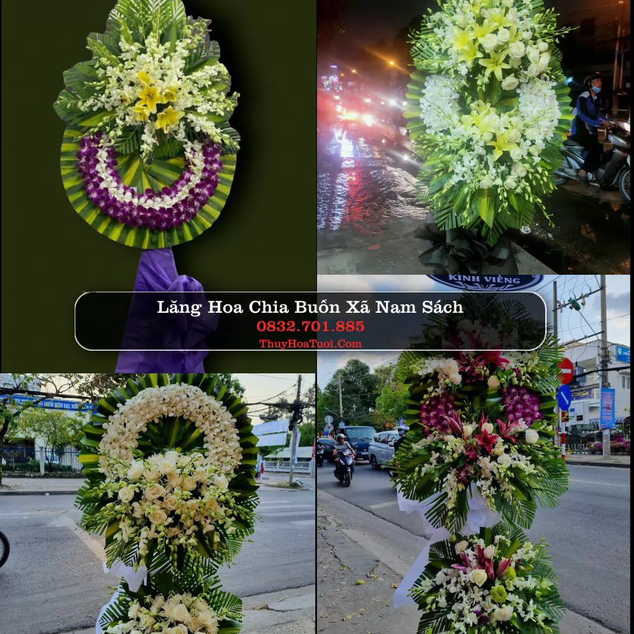Kệ hoa tang lễ giao tại Xã Nam Sách, Hải Phòng